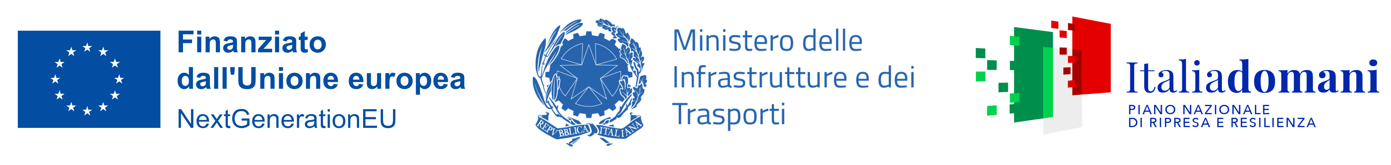 trenino loghi PNRR Pinqua
