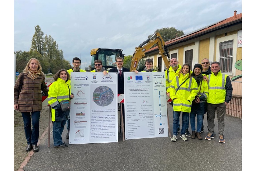 PNRR works on the Biciplan Cambio have started