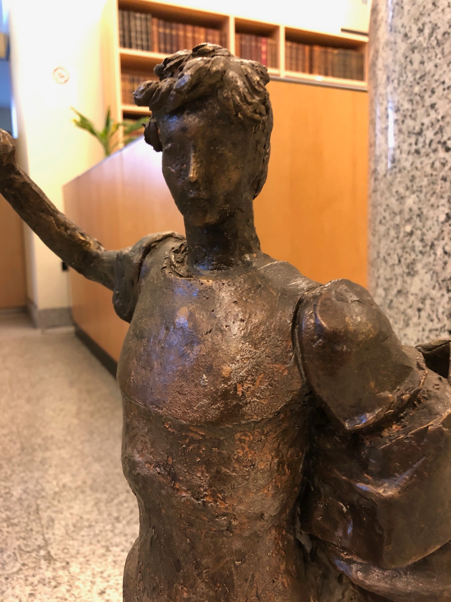 San Giorgio di Tullio Figini (Milano 1902-1971), 1963, bronzo
