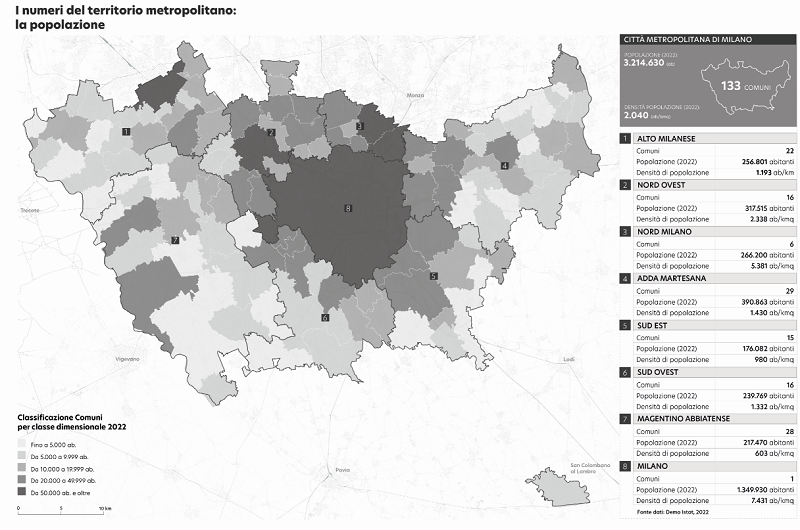 classificazione comuni per numero abitanti e zona omogenee di appartenenza