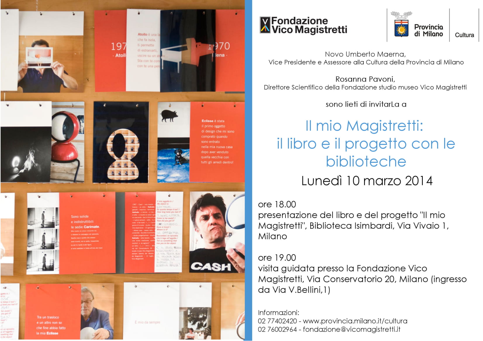 presentazione libro 2014 Il mio Magistretti-1