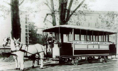Vettura tramviaria a cavalli della societa anonima degli Omnibus - 1876 - Dall Omnibus alla metropolitana