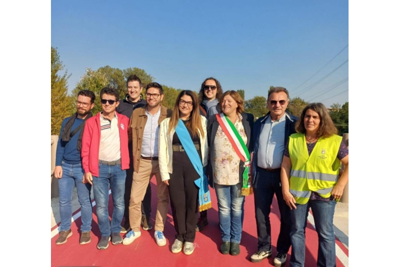 Inaugurata la passarella ciclopedonale di Paderno Dugnano