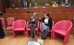 Vittoria Brunelli con Beatrice Feudale (Flash Color s.p.a. - Multisala Le giraffe) Vittoria Brunelli con Beatrice Feudale (Flash Color s.p.a. - Multisala Le giraffe)