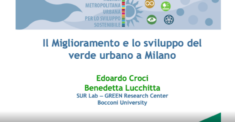 Agenda 2030: intervista a Edoardo Croci e Benedetta Lucchitti