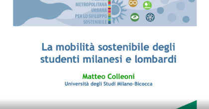 Agenda 2030: intervista a Matteo Colleoni