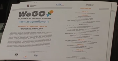 Piattaforma WeGo per l'alternanza scuola-lavoro