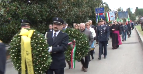 Cerimonia di commemorazione dei caduti per la libertà 31 ottobre 2019