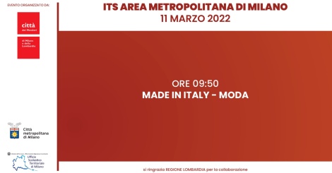 3 - ITS Made in Italy, Moda