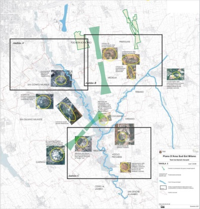 Piano d'Area SudEstMilano. Temi territoriali rilevanti