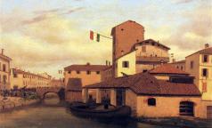 Ponte di Porta Vercellina 0.40x0.27(Anonimo)1848