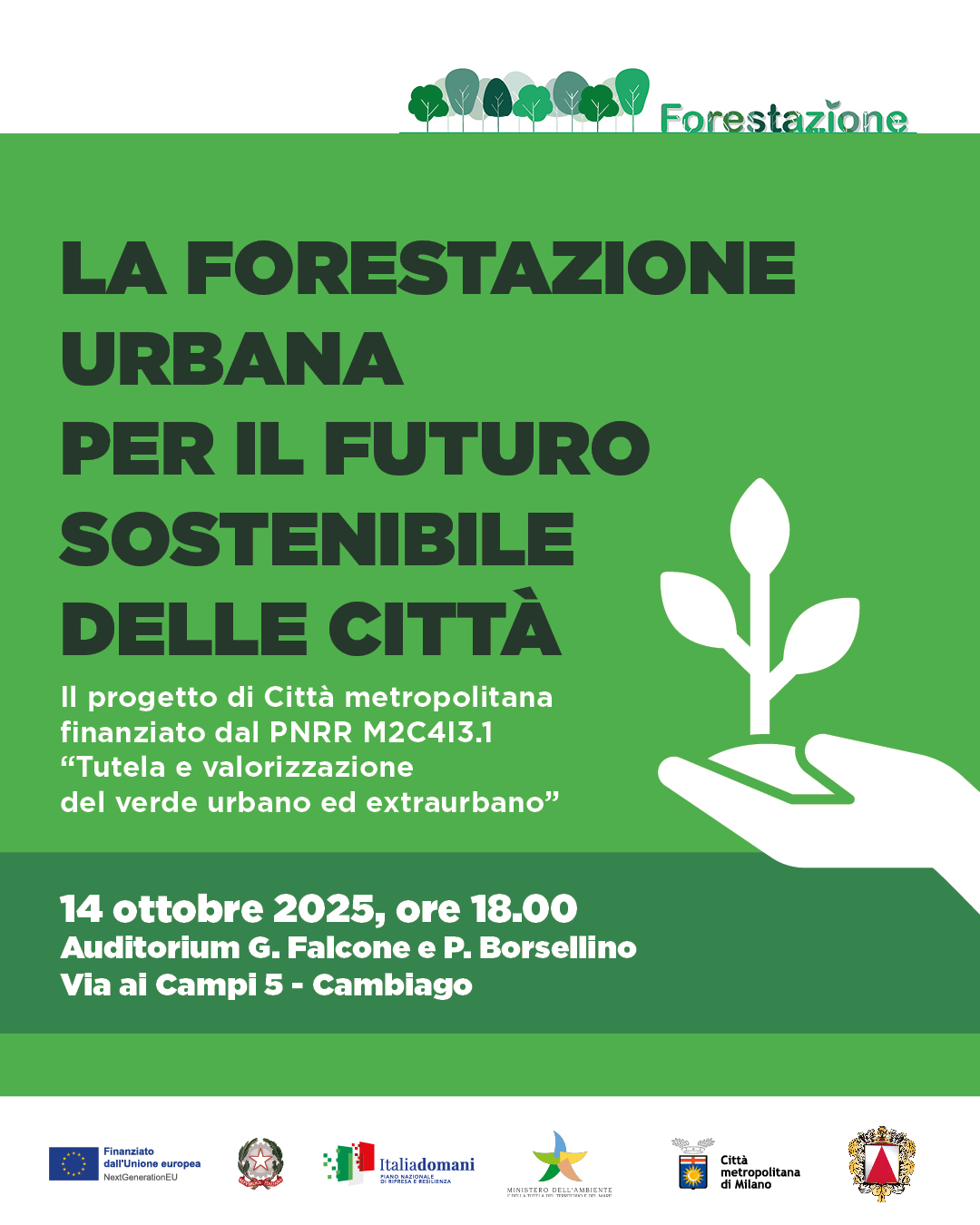 Forestazione Cambiago Forestazione Cambiago