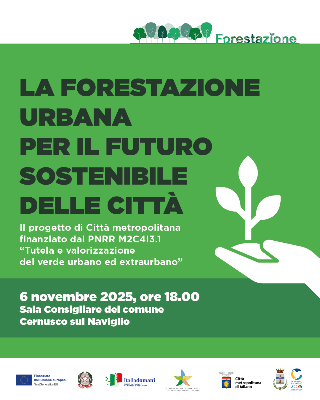 forestazione cernusco 6-11 forestazione cernusco 6-11