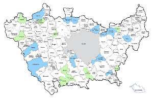 Mappa voto comuni Città metropolitana di Milano 2017