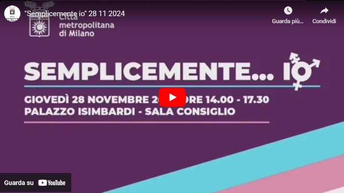 Convegno "Semplicemente io" 28 novembre 2024