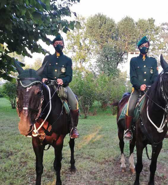 Giacche Verdi Lombardia a cavallo