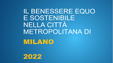 Relazione sugli Indicatori di Benessere Equo e Sostenibile 