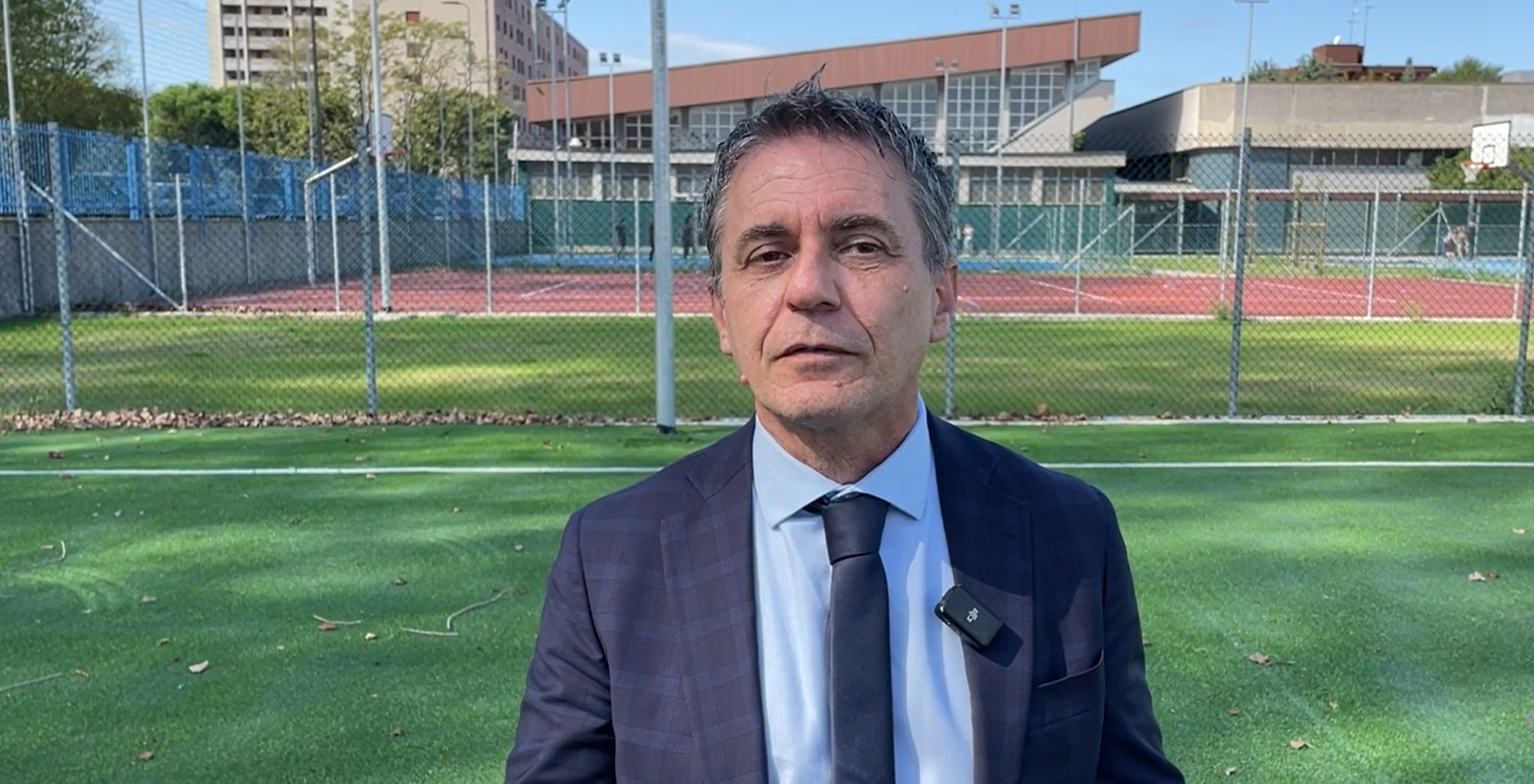 Riqualificazione area sportiva del Centro scolastico Puecher - Intervista a Roberto Maviglia
